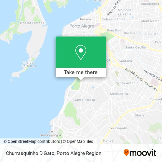 Churrasquinho D'Gato map