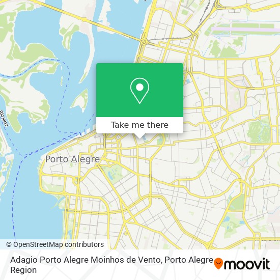 Adagio Porto Alegre Moinhos de Vento map