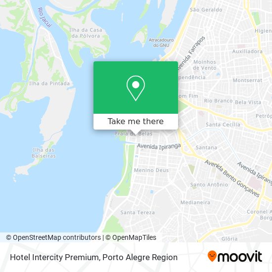 Hotel Intercity Premium map