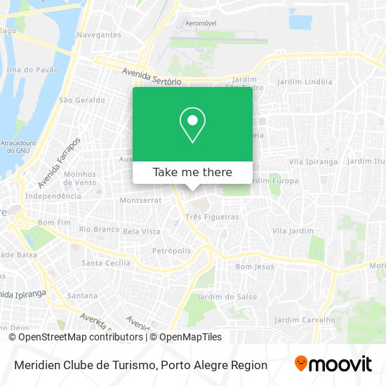 Meridien Clube de Turismo map