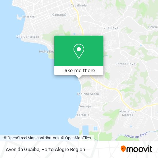 Avenida Guaíba map