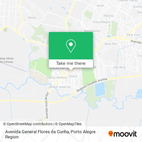 Avenida General Flores da Cunha map