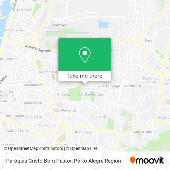 Paróquia Cristo Bom Pastor map