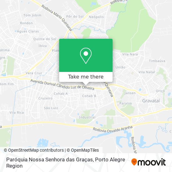 Paróquia Nossa Senhora das Graças map