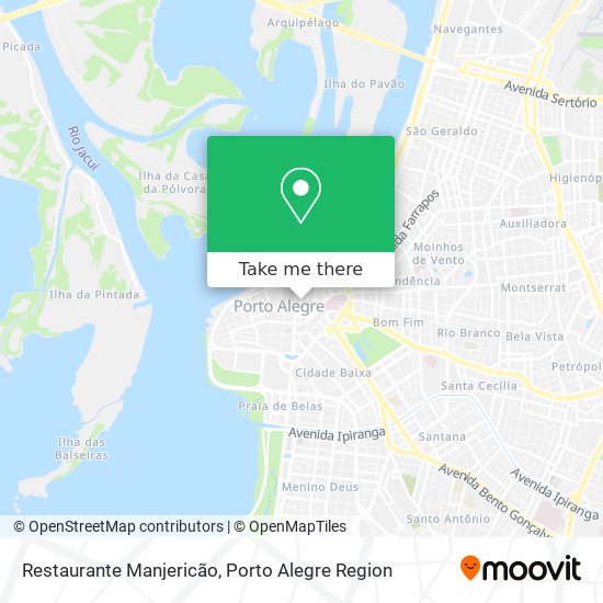 Restaurante Manjericão map