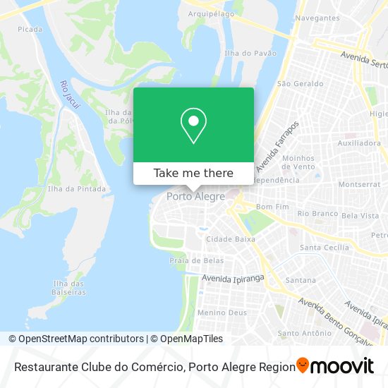 Restaurante Clube do Comércio map