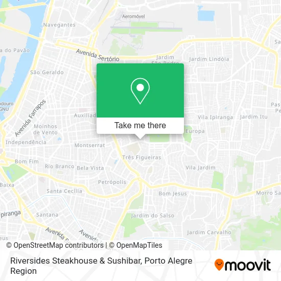 Riversides Steakhouse & Sushibar map