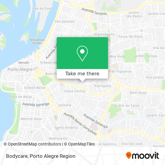 Bodycare map