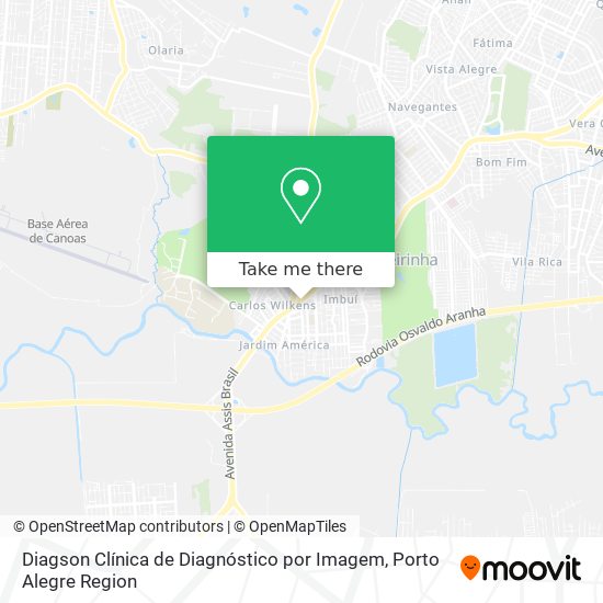 Diagson Clínica de Diagnóstico por Imagem map