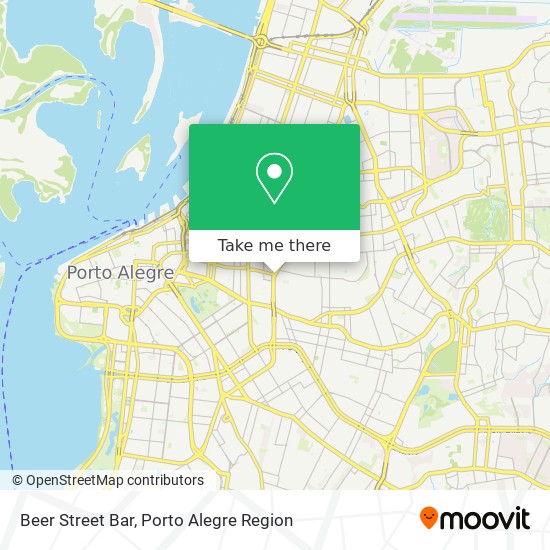 Beer Street Bar map