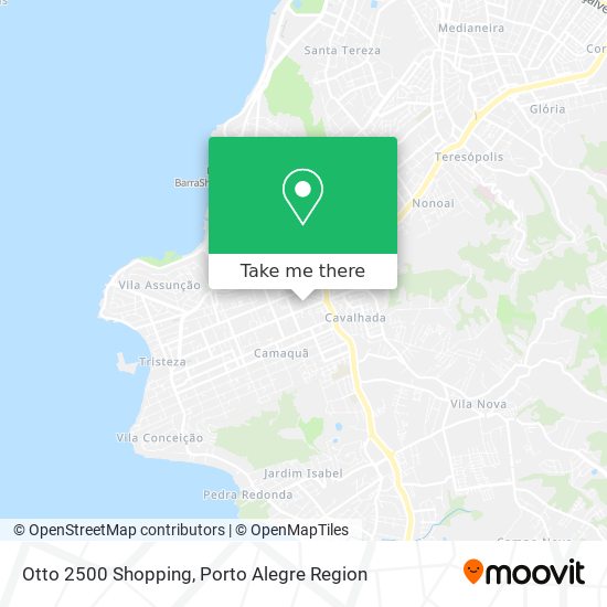Otto 2500 Shopping map