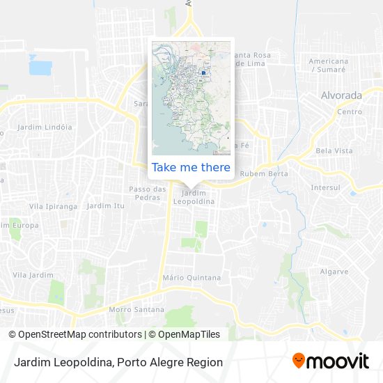 Jardim Leopoldina map