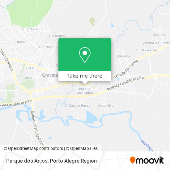 Parque dos Anjos map