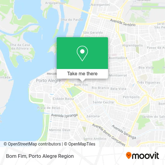 Bom Fim map