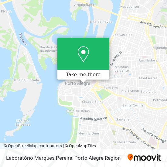 Mapa Laboratório Marques Pereira