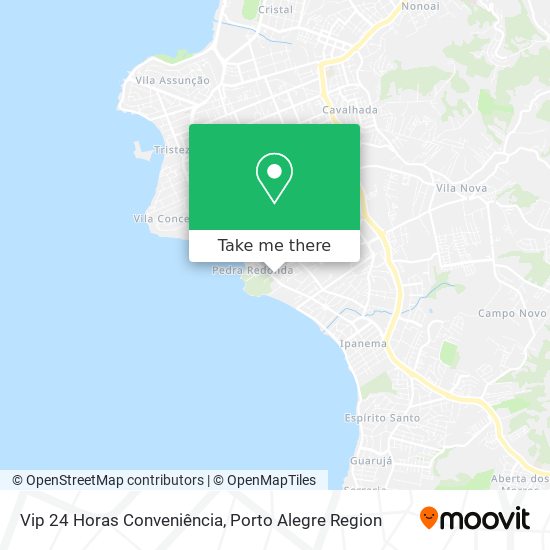 Vip 24 Horas Conveniência map