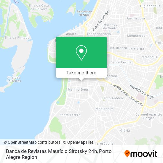 Banca de Revistas Maurício Sirotsky 24h map