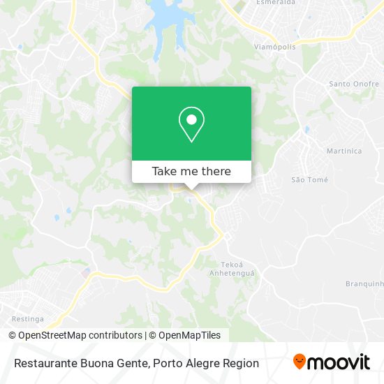 Restaurante Buona Gente map