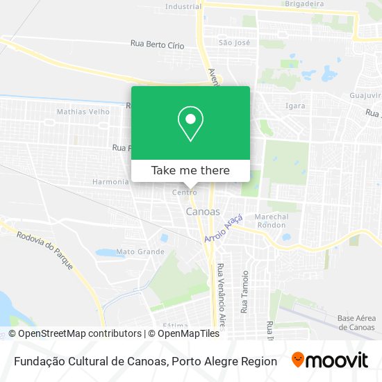 Fundação Cultural de Canoas map