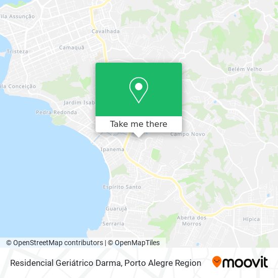 Residencial Geriátrico Darma map