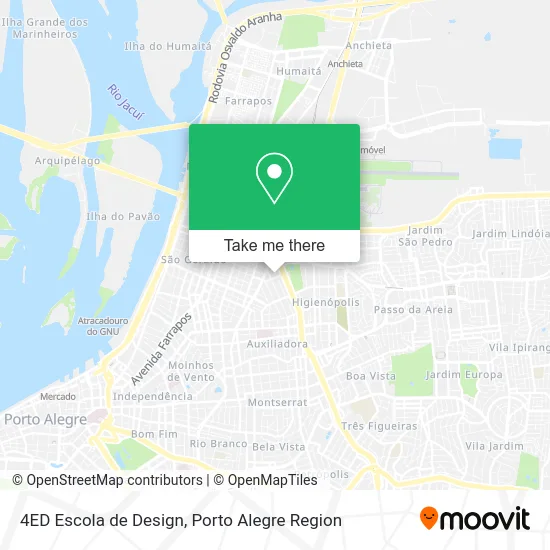 4ED Escola de Design map