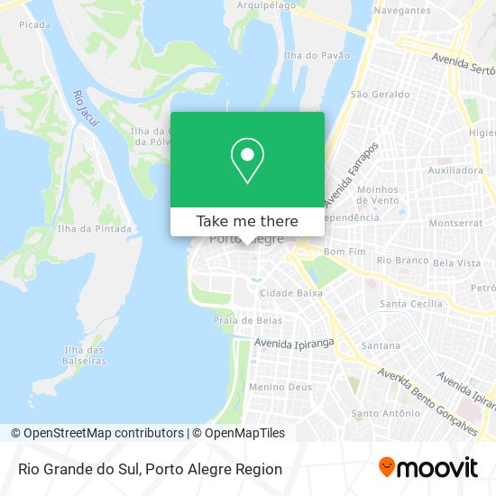 Mapa Rio Grande do Sul