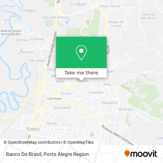 Banco Do Brasil map