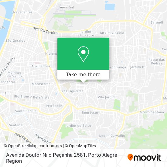 Avenida Doutor Nilo Peçanha 2581 map