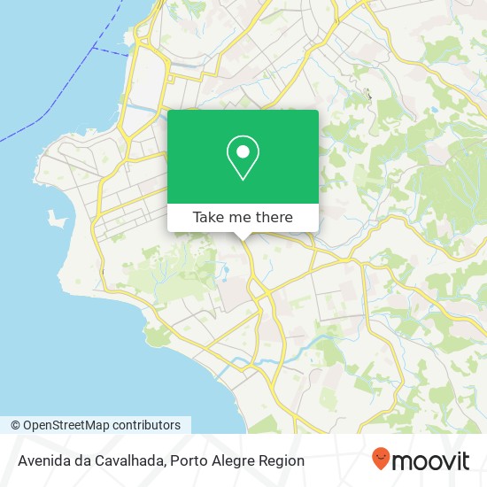 Avenida da Cavalhada map