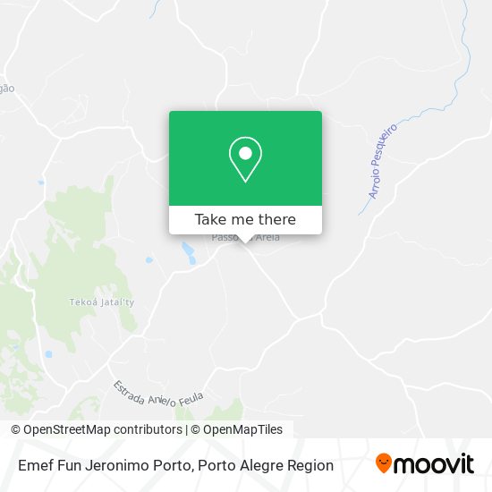 Emef Fun Jeronimo Porto map