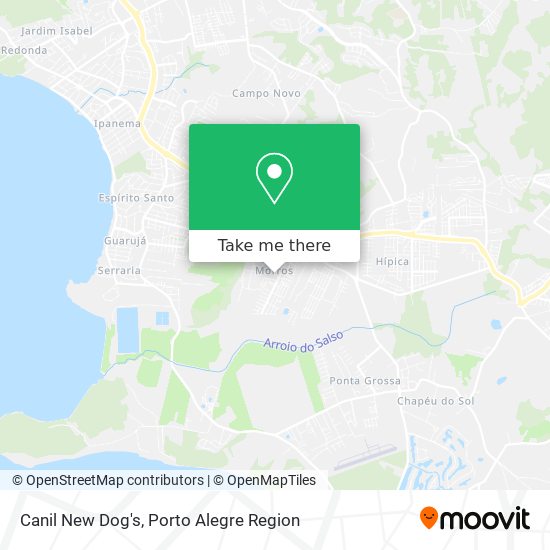 Canil New Dog's map