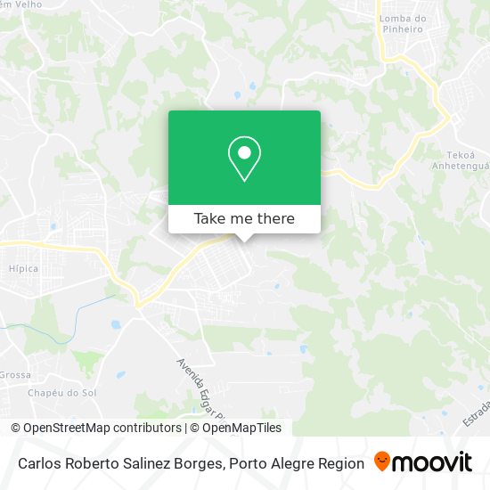 Carlos Roberto Salinez Borges map