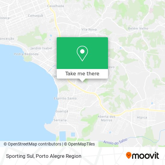 Mapa Sporting Sul