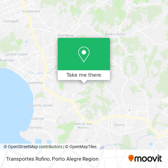 Transportes Rufino map