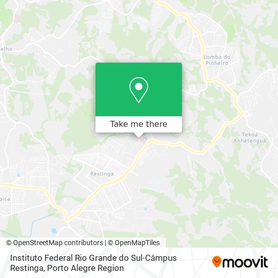 Instituto Federal Rio Grande do Sul-Câmpus Restinga map