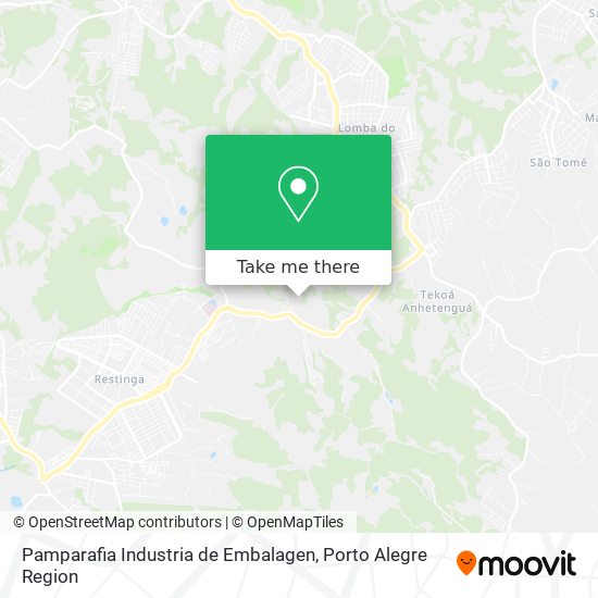 Pamparafia Industria de Embalagen map