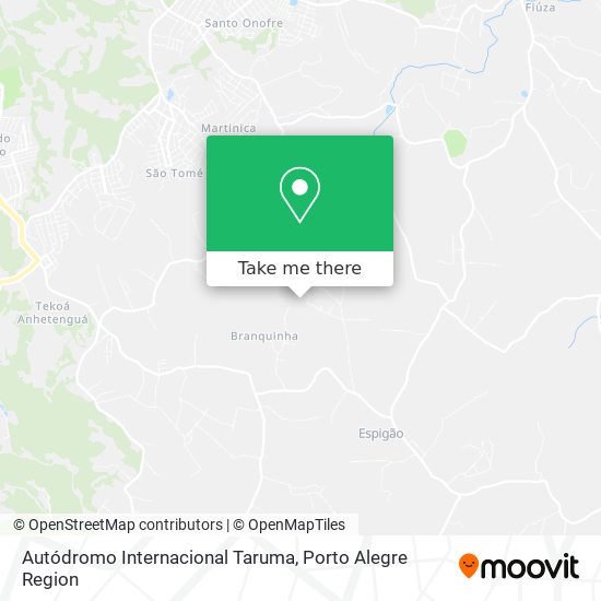 Autódromo Internacional Taruma map