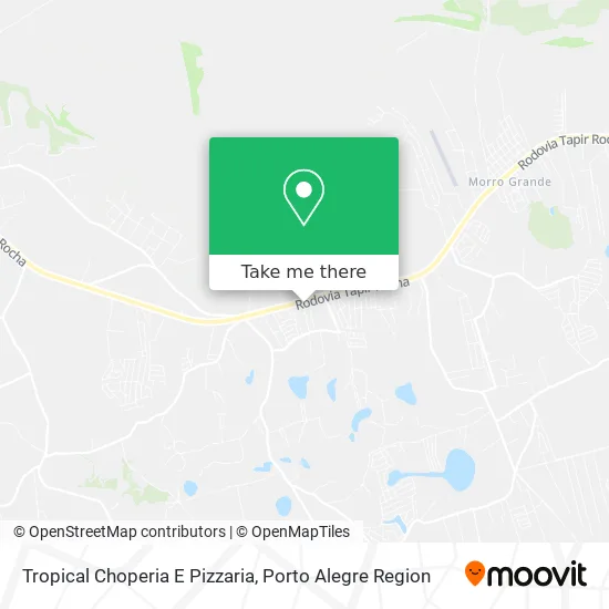 Tropical Choperia E Pizzaria map