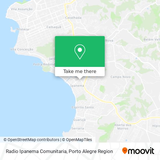 Radio Ipanema Comunitaria map