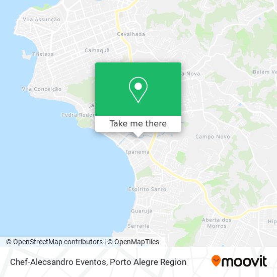 Chef-Alecsandro Eventos map