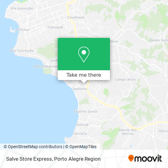 Salve Store Express map