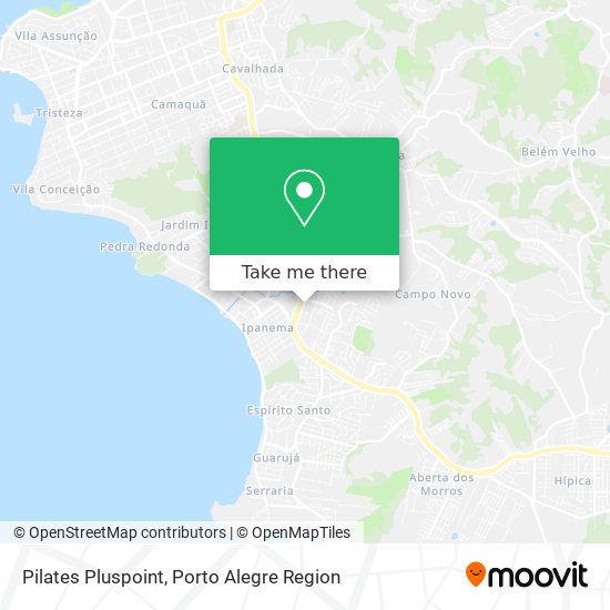 Pilates Pluspoint map