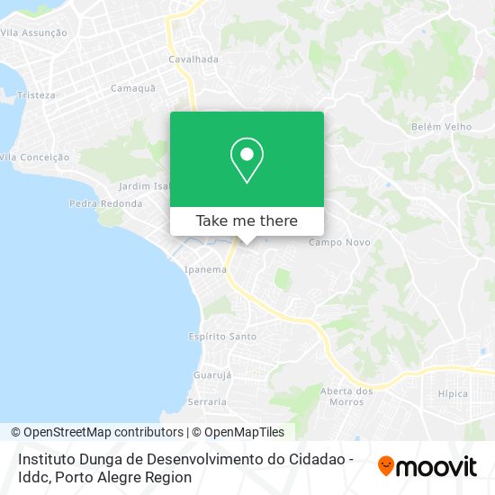 Instituto Dunga de Desenvolvimento do Cidadao - Iddc map