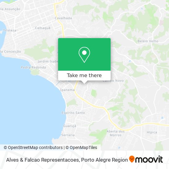 Mapa Alves & Falcao Representacoes