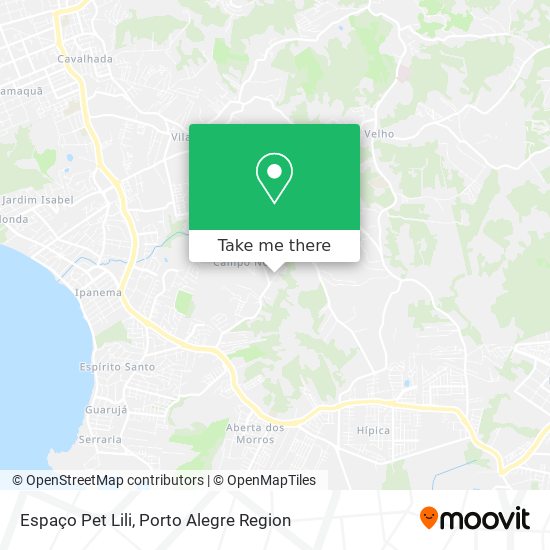 Espaço Pet Lili map