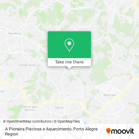 A Pioneira Piscinas e Aquecimento map