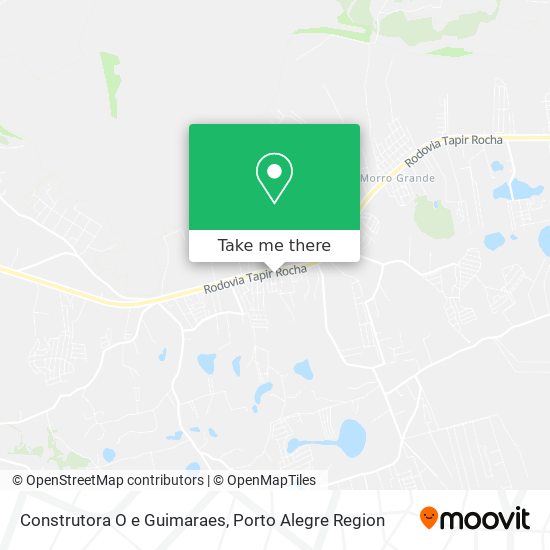 Construtora O e Guimaraes map