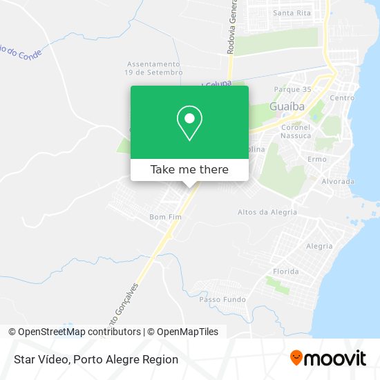 Star Vídeo map