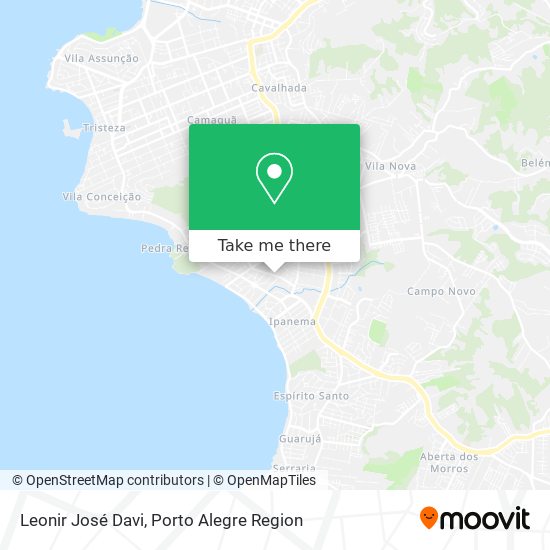 Leonir José Davi map