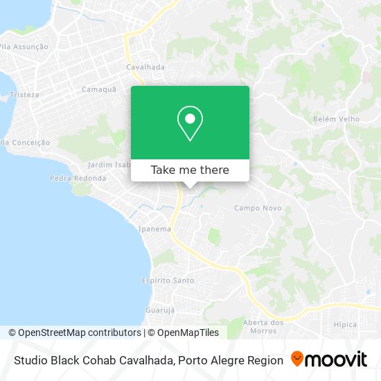 Studio Black Cohab Cavalhada map